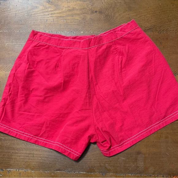 BNCI Colorful Patterned reversible shorts, size women’s 28, Velcro, preowned - Picture 3 of 8
